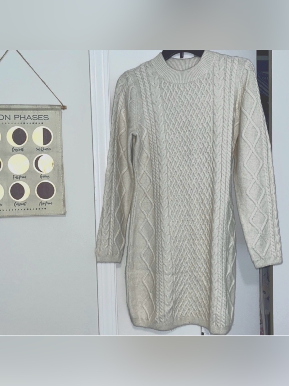 H&M Beige Sweater dress
